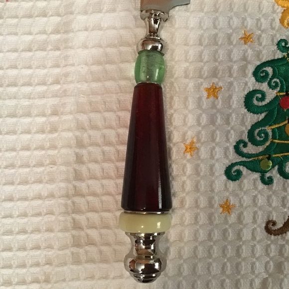 NWT Lenox Holiday Gatherings Cake Knife , 13 inches( 33 cm) - Picture 2 of 8